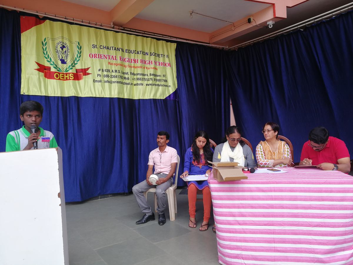 Oriental School - best School in bangalore